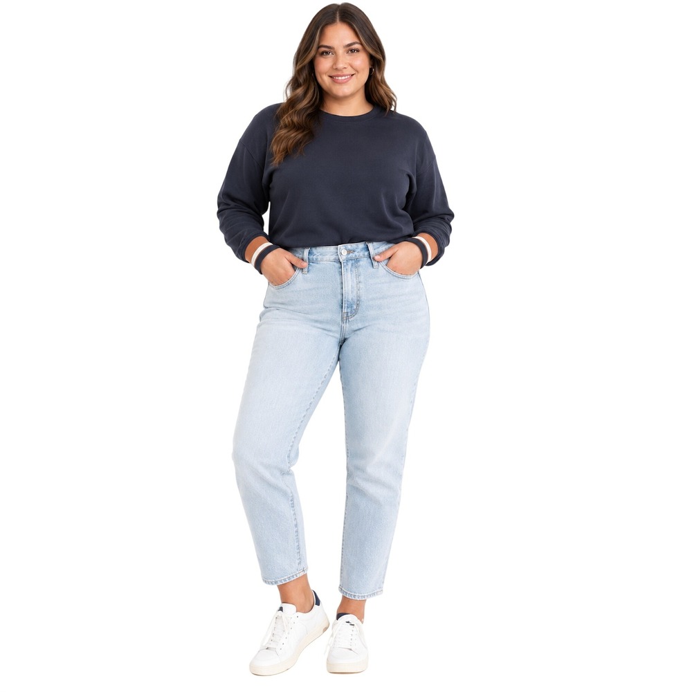 Madewell The Mid-Rise Perfect Vintage Jean Light Wash Denim SIZE 32